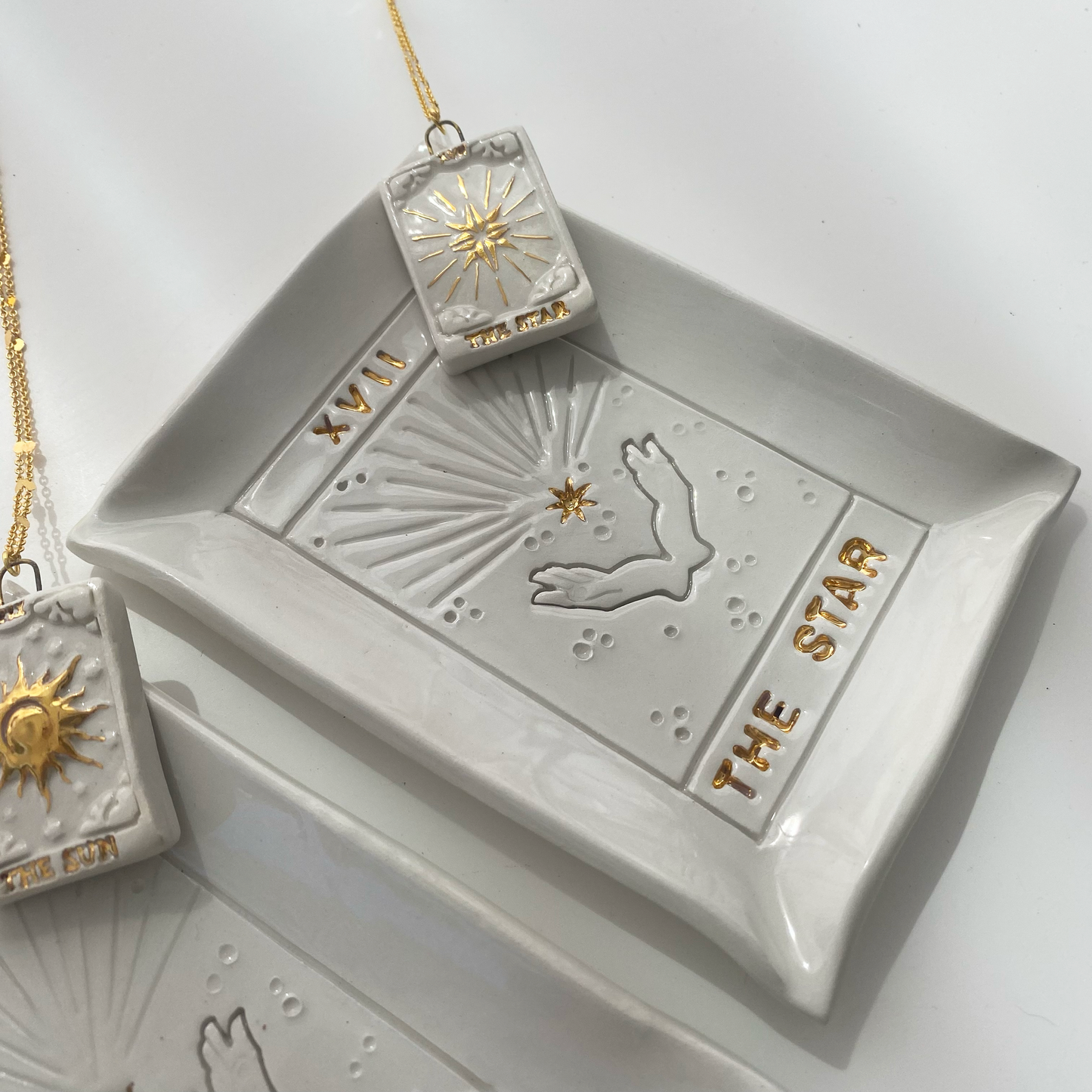 The Star | Piattino Tarocchi in Ceramica