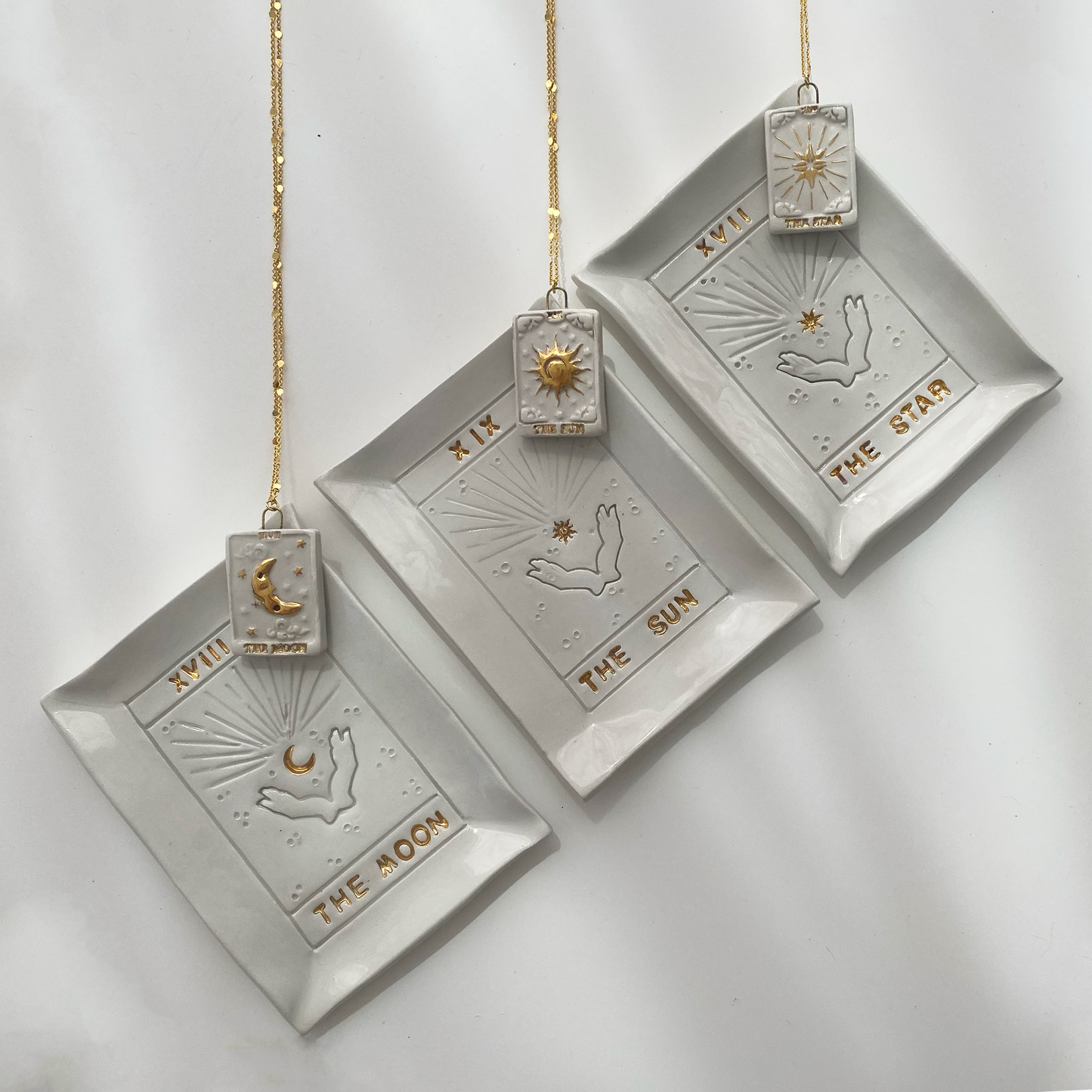 The Star | Piattino Tarocchi in Ceramica