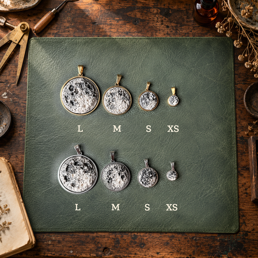 Gold Elegance Moon | Collana - La luna che ti accompagna