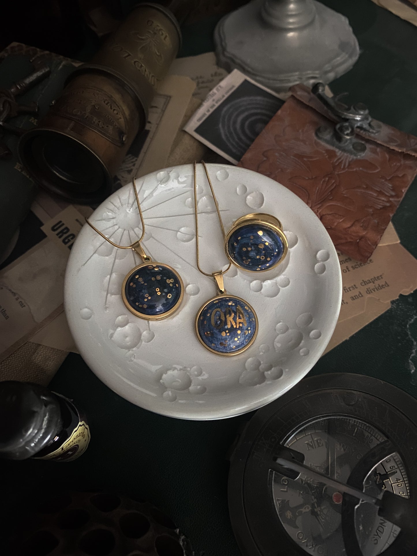 Celestial Sphere | Ciondolo Universo in Ceramica