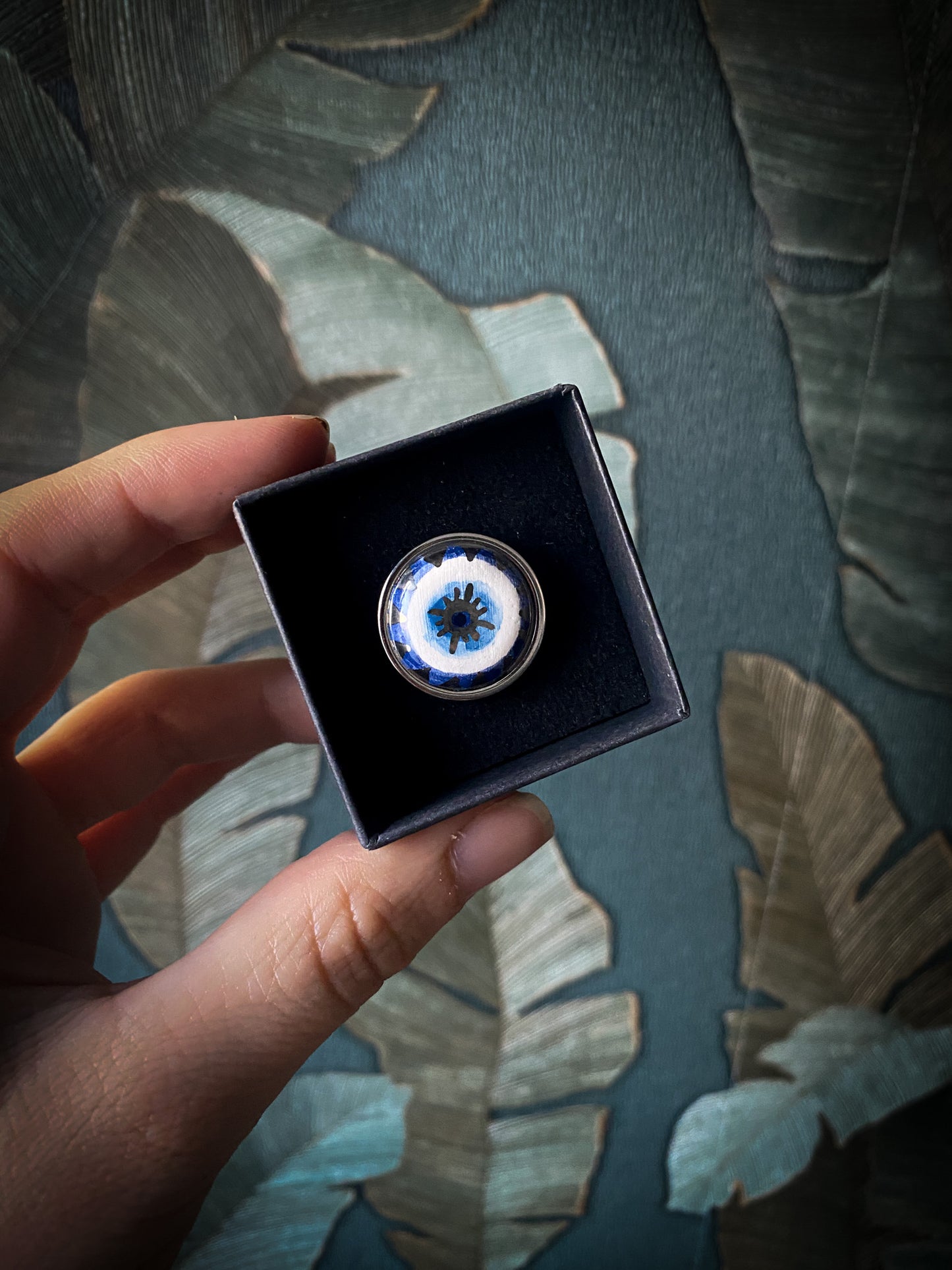 Nazar Eye | Ciondolo e Anello Protezione occhio in ceramica