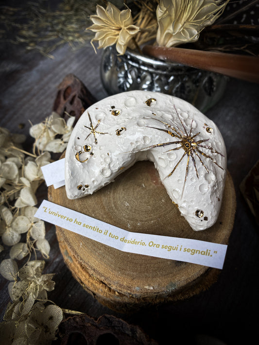 Fortune Moon Cookie | Biscotto lunare porta-messaggio