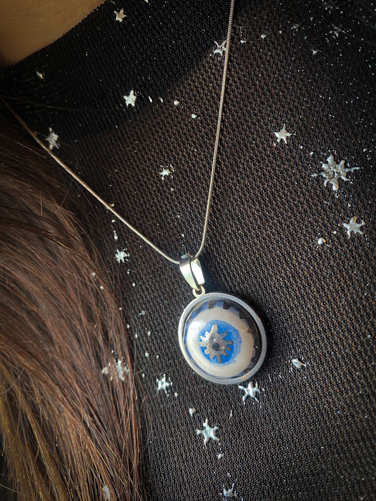 Nazar Eye | Ciondolo e Anello Protezione occhio in ceramica