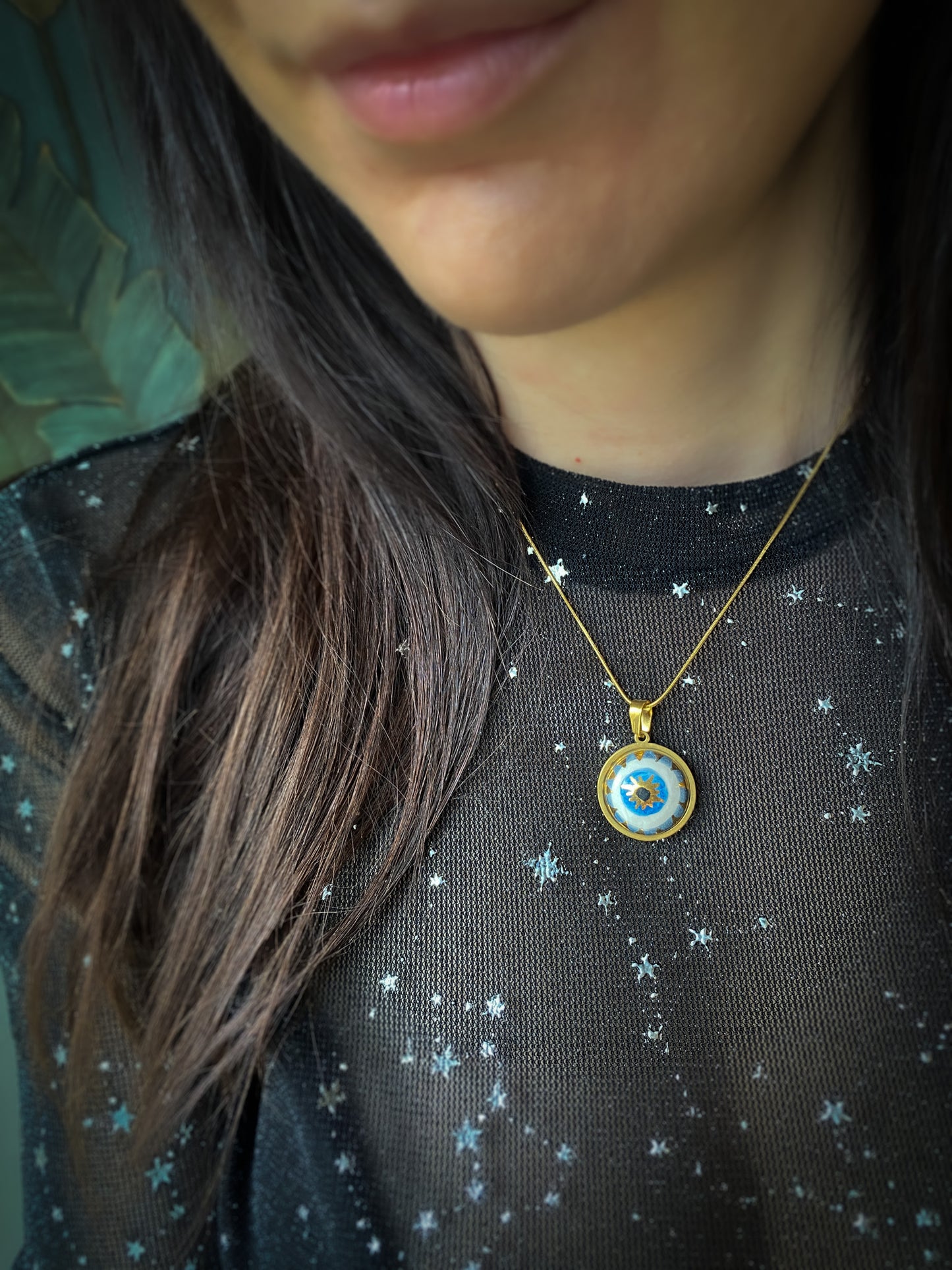 Nazar Eye | Ciondolo e Anello Protezione occhio in ceramica