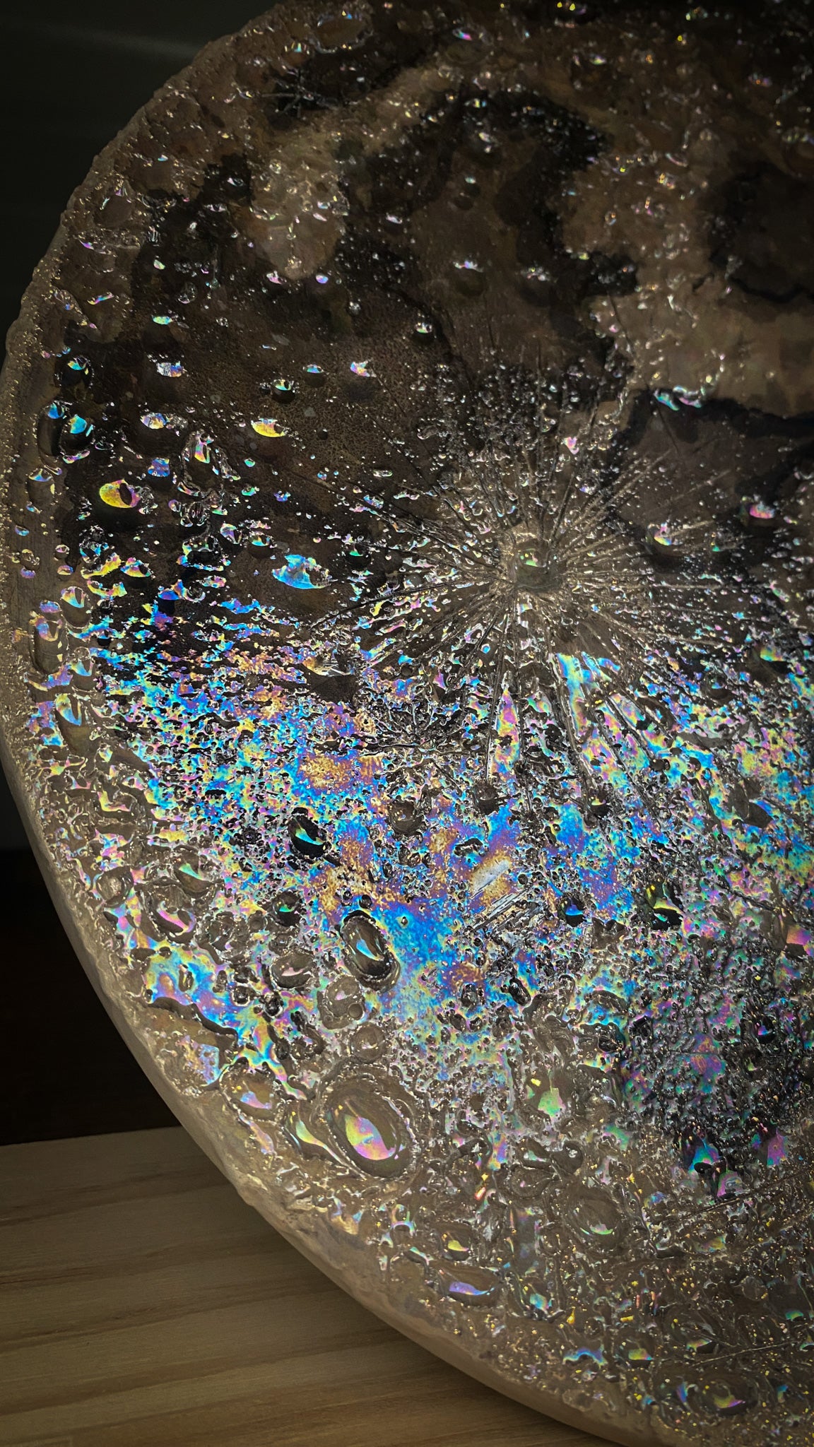 Gibbus Moon Glow | Luna Gibbosa in Ceramica