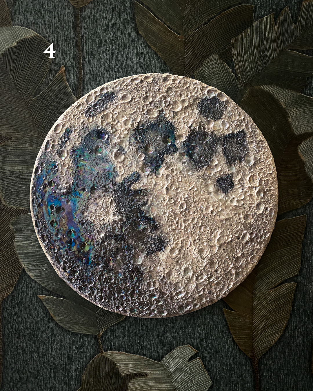 Gibbus Moon Glow | Luna Gibbosa in Ceramica
