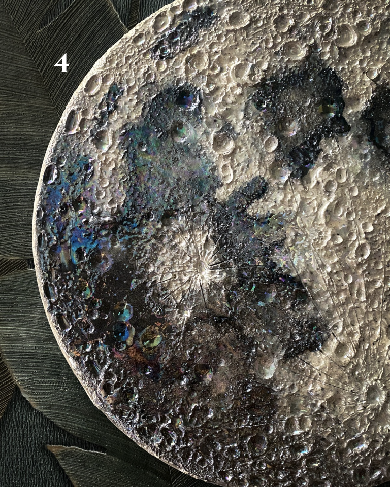 Gibbus Moon Glow | Luna Gibbosa in Ceramica