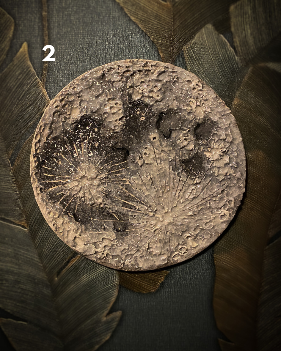 Medium Full Moon | Luna da muro in Ceramica