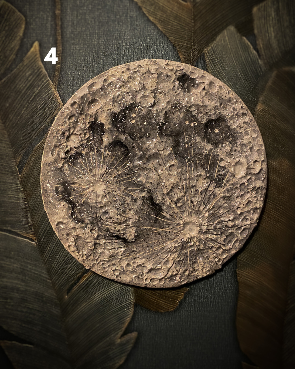 Medium Full Moon | Luna da muro in Ceramica