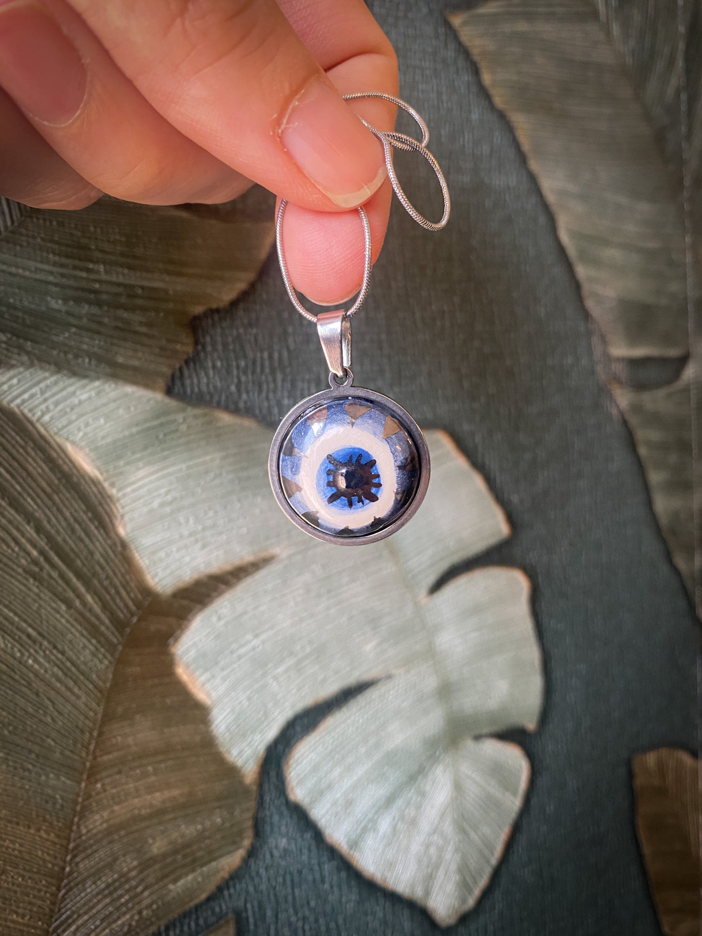 Nazar Eye | Ciondolo e Anello Protezione occhio in ceramica