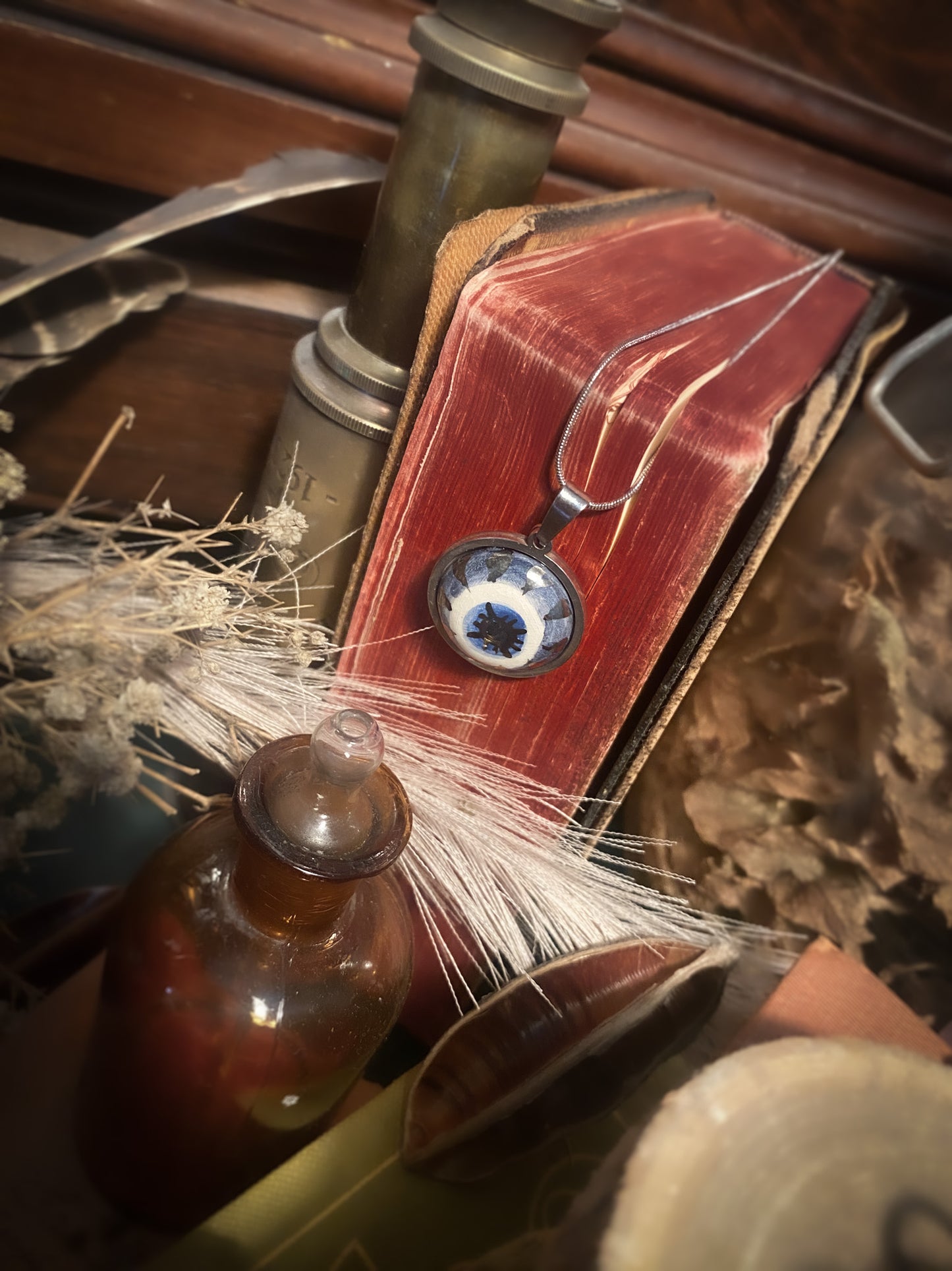 Nazar Eye | Ciondolo e Anello Protezione occhio in ceramica