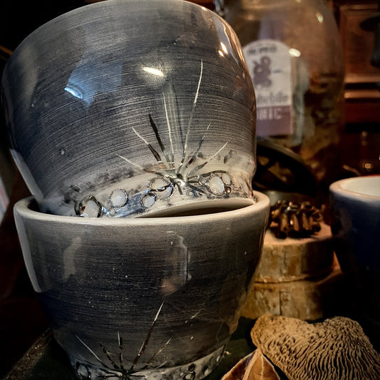 Night Sky Bowl | Ciotola in ceramica con lustro platino | Limited Edition