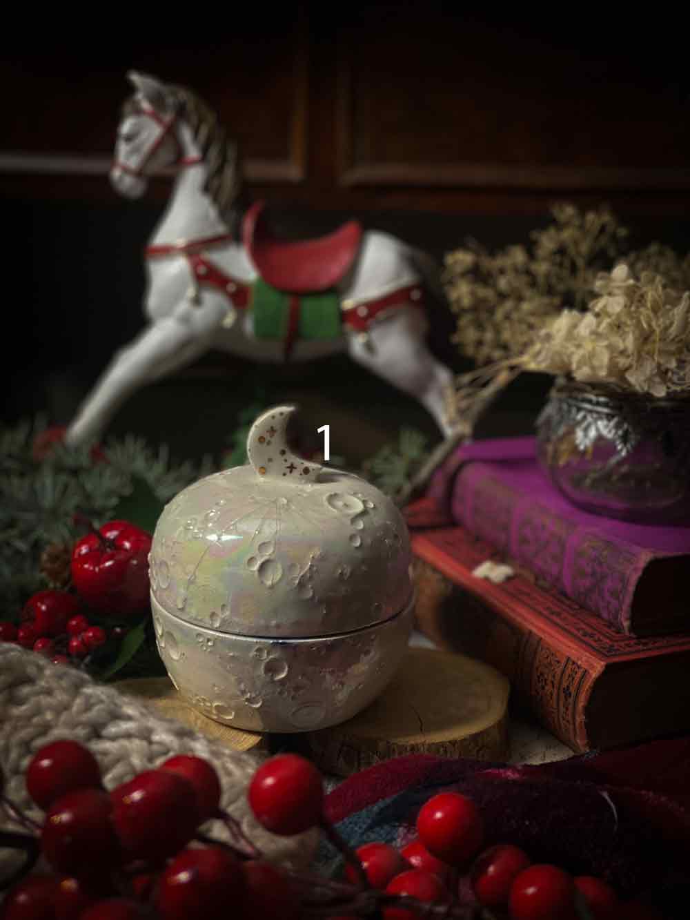 Celestial Moon Bowl | Copalera bruciatore Lunare