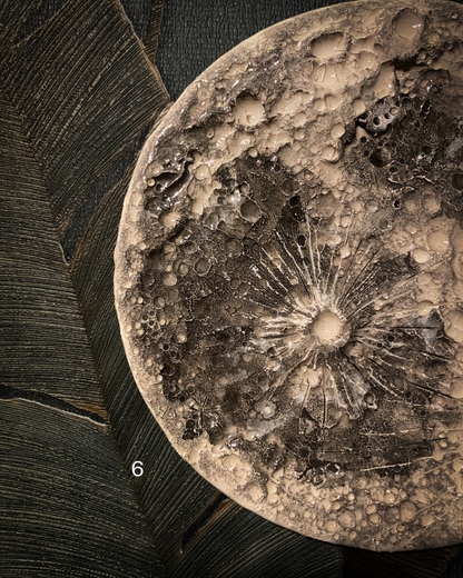 Medium Full Moon | Luna da muro in Ceramica
