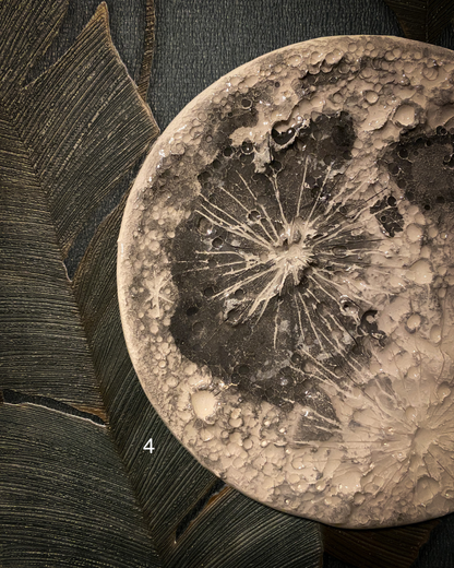 Medium Full Moon | Luna da muro in Ceramica
