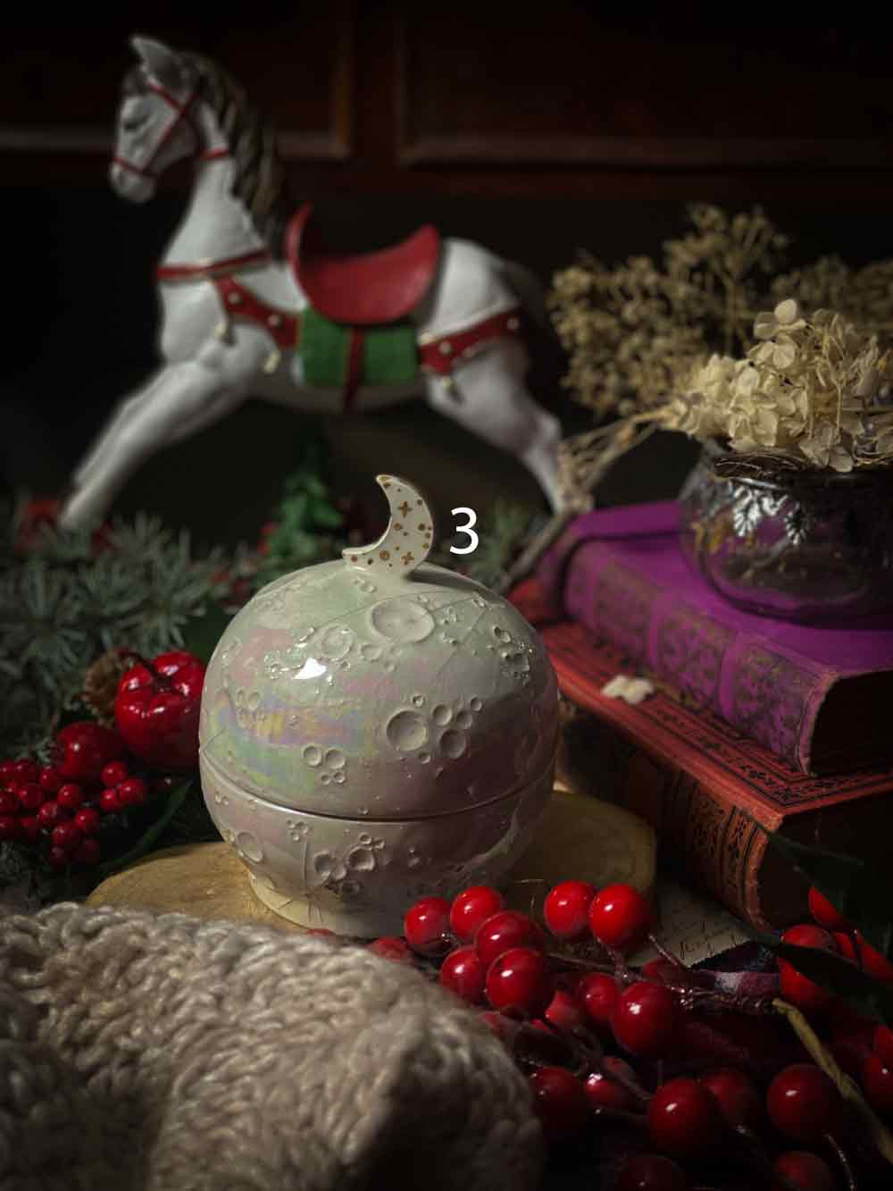 Celestial Moon Bowl | Copalera bruciatore Lunare