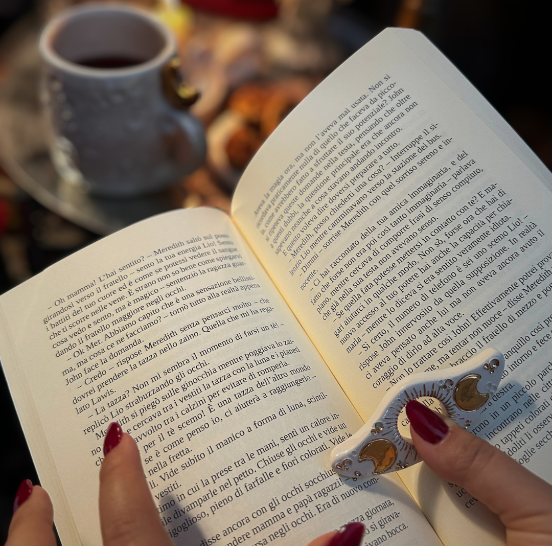 Tra le pagine della Luna | Box Libro, Leggi Luna e Segnalibro