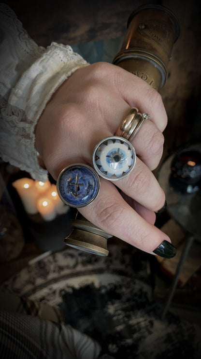 Platinum Astro Soul | Ciondolo e Anello Zodiacale in Ceramica e Platino