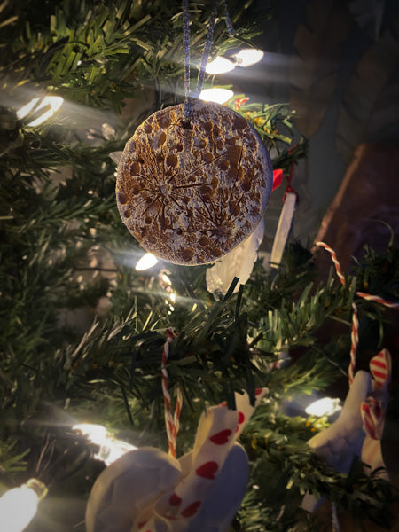 Moon Aroma Ornament | Pallina Lunare in ceramica profumatore