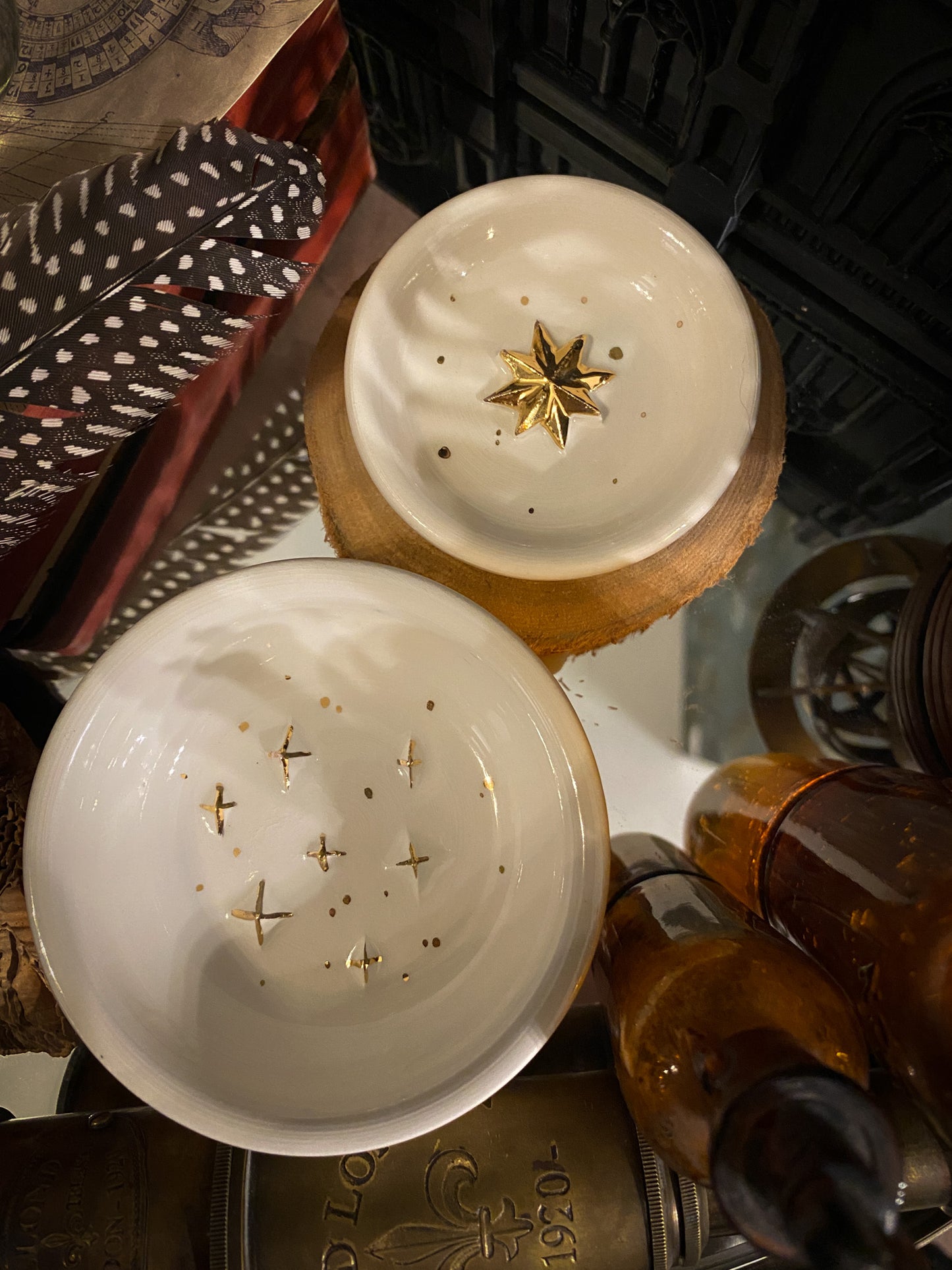 Stardust Mini Bowls – Ciotoline Lunari in Ceramica