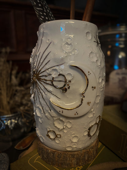 Lunar Aura Vases | Moon on the Moon | Vaso Lunare in ceramica