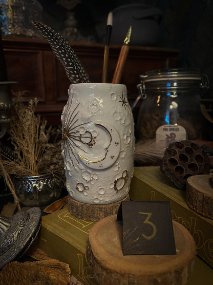 Lunar Aura Vases | Moon on the Moon | Vaso Lunare in ceramica