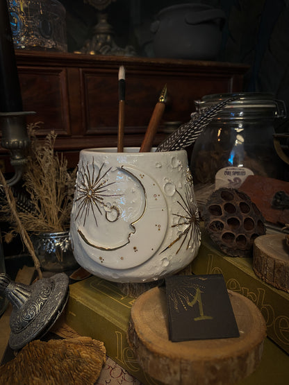 Lunar Aura Vases | Moon on the Moon | Vaso Lunare in ceramica