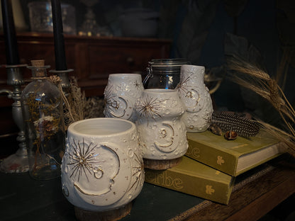 Lunar Aura Vases | Moon on the Moon | Vaso Lunare in ceramica