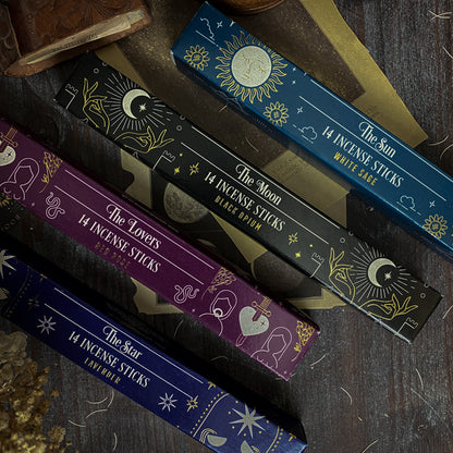 Set: 1 Silver Moon + 1 Tarot Incense