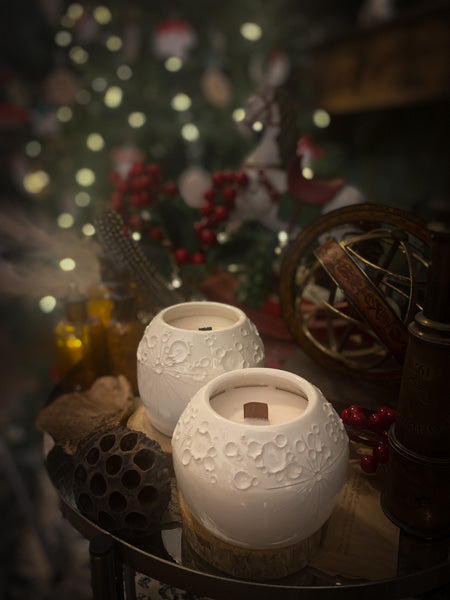 Starlight Candle | Candela Vegana Luna in Ceramica