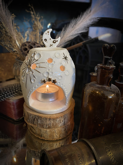 Moonlight Essence House – Brucia Aromi in Ceramica Artigianale