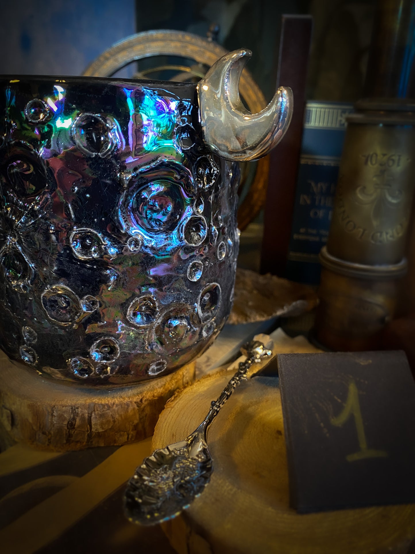 Moonlight Platinum | Tazza Lunare in Ceramica