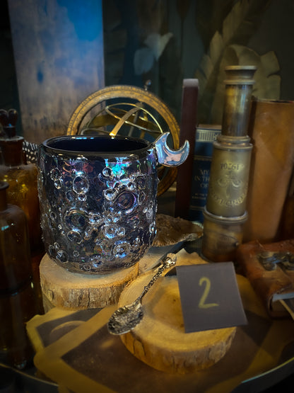 Moonlight Platinum | Tazza Lunare in Ceramica