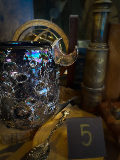 Moonlight Platinum | Tazza Lunare in Ceramica