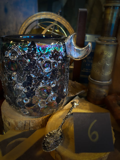 Moonlight Platinum | Tazza Lunare in Ceramica