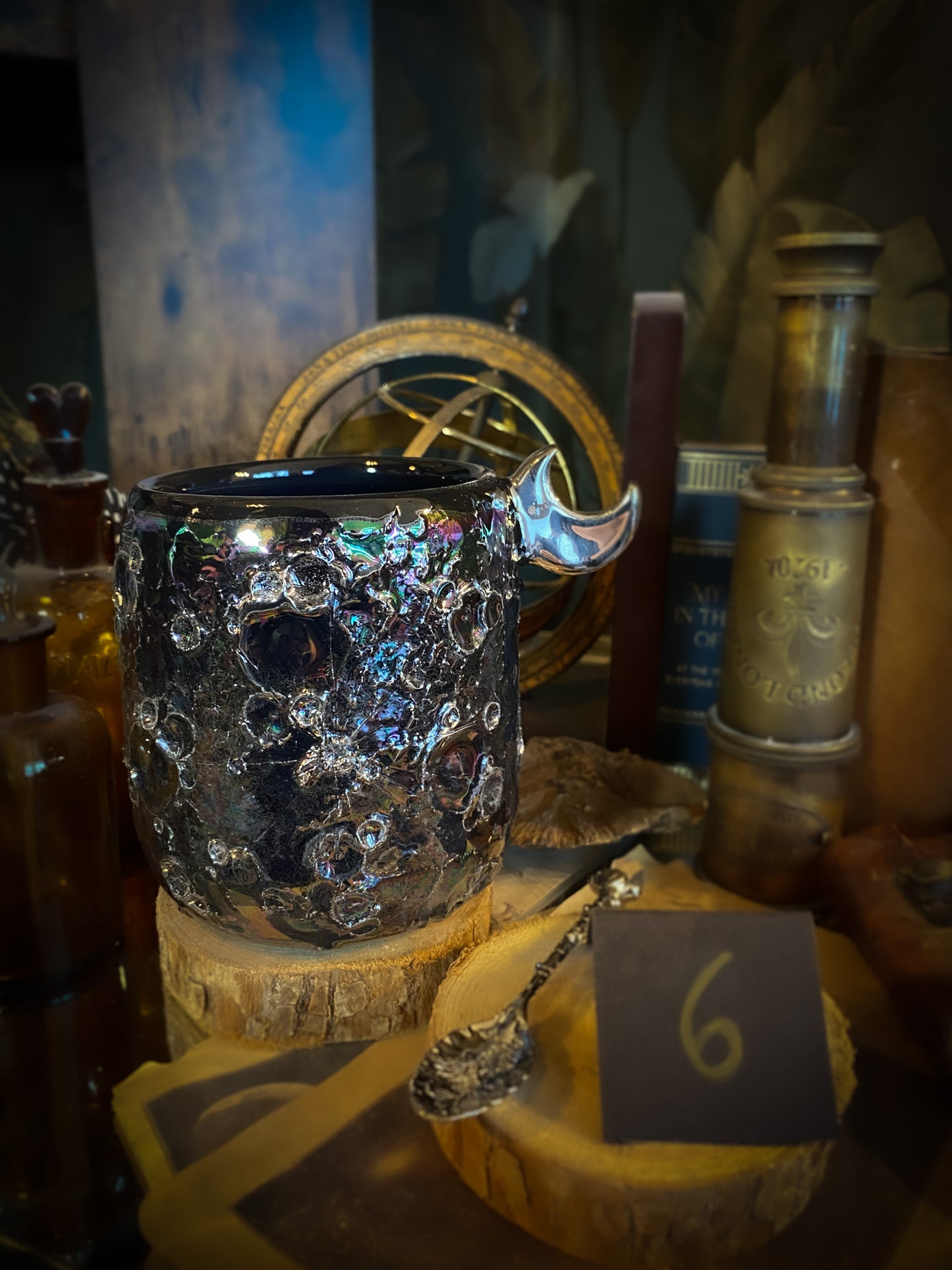 Moonlight Platinum | Tazza Lunare in Ceramica