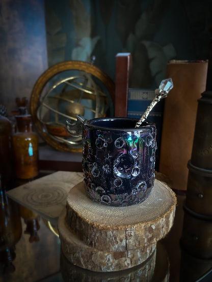 Baby Moonlight Platinum | Tazzina Lunare in Ceramica