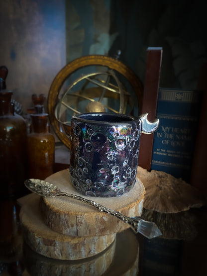 Baby Moonlight Platinum | Tazzina Lunare in Ceramica