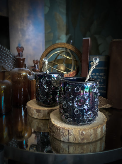 Baby Moonlight Platinum | Tazzina Lunare in Ceramica