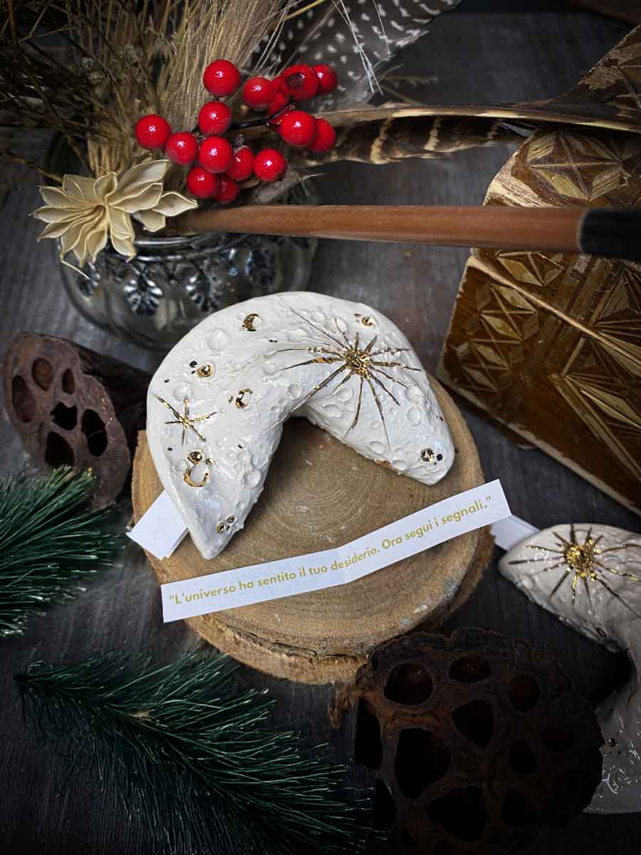 Fortune Moon Cookie | Biscotto lunare porta-messaggio