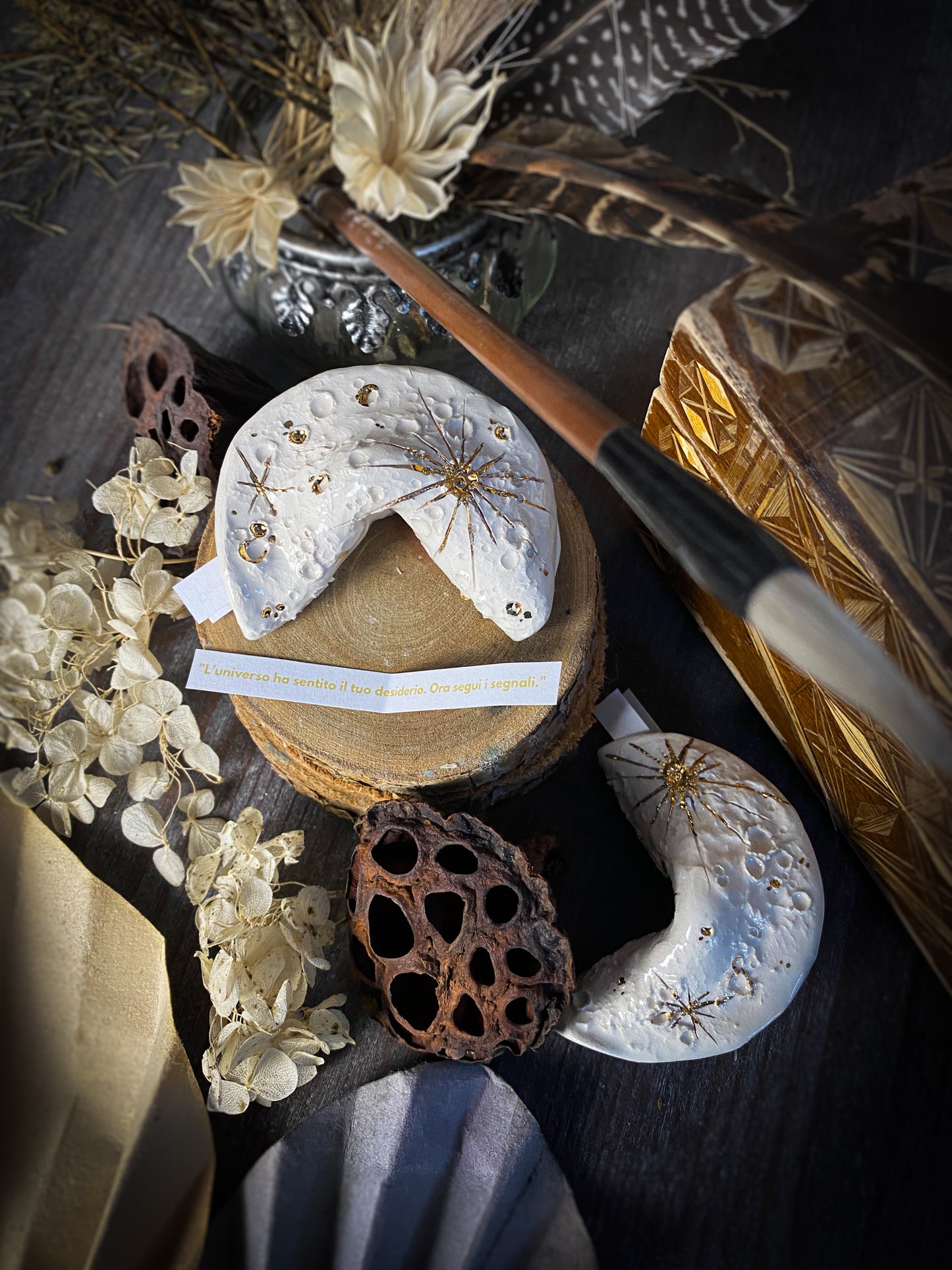 Fortune Moon Cookie | Biscotto lunare porta-messaggio