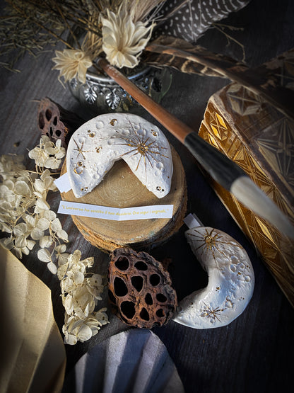Fortune Moon Cookie | Biscotto lunare porta-messaggio