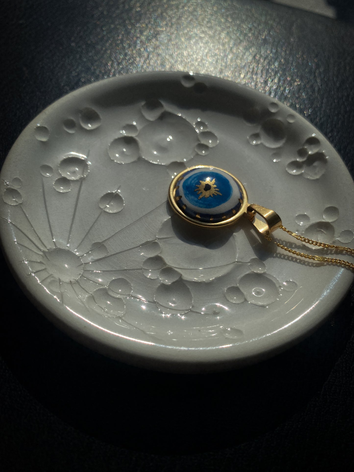 Nazar Eye | Ciondolo occhio in ceramica