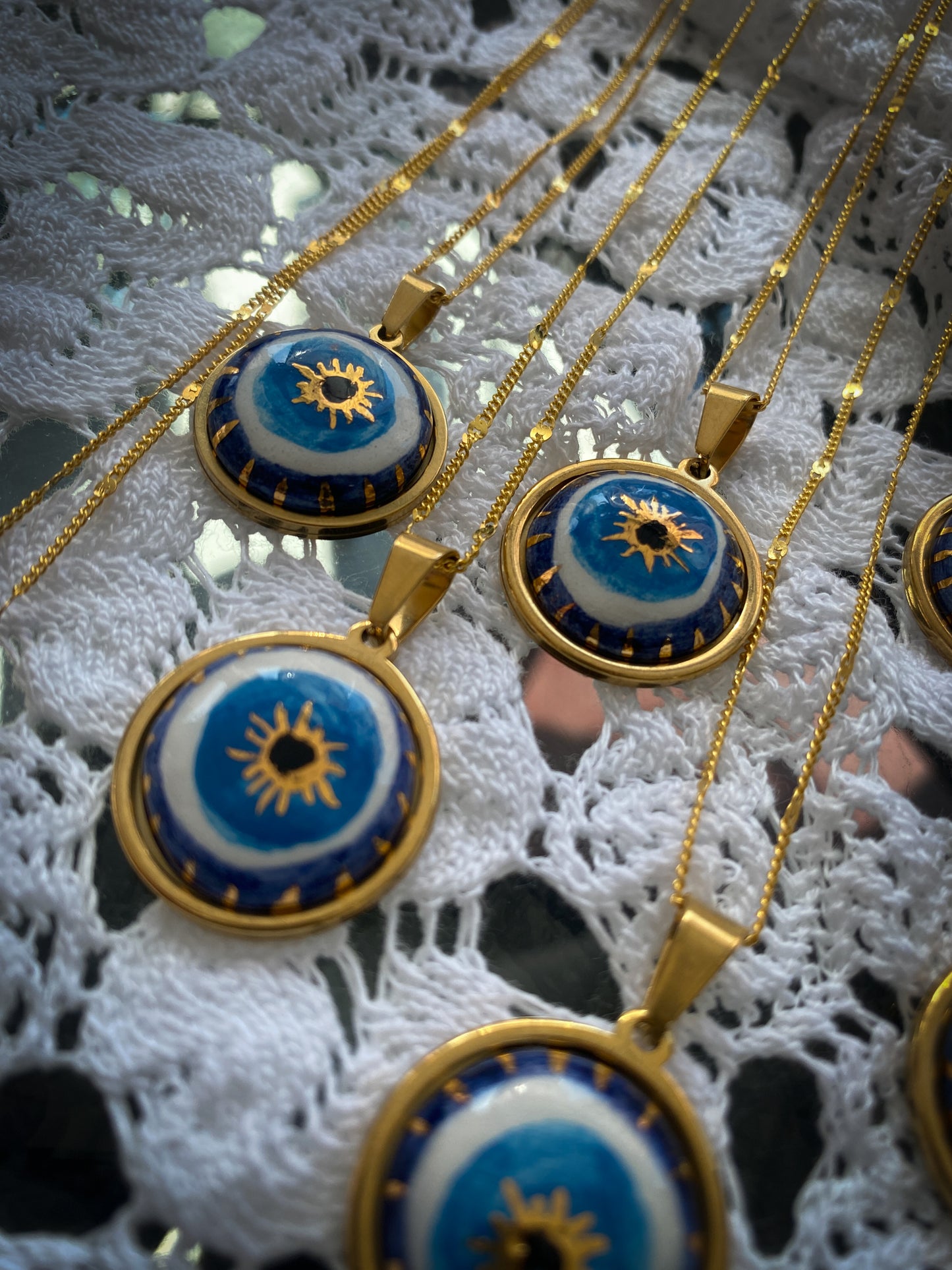 Nazar Eye | Ciondolo occhio in ceramica