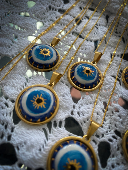 Nazar Eye | Ciondolo occhio in ceramica