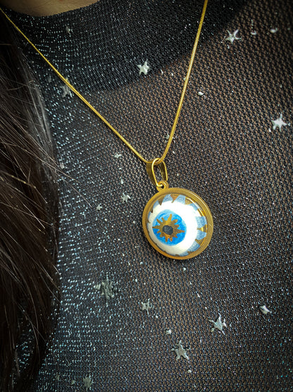 Nazar Eye | Ciondolo e Anello Protezione occhio in ceramica