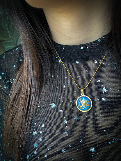 Celestial Sphere | Ciondolo Universo in Ceramica