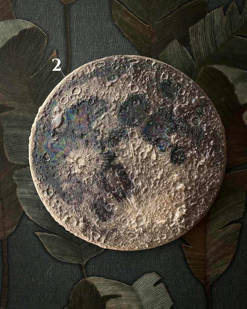 Gibbus Moon Glow | Luna Gibbosa in Ceramica
