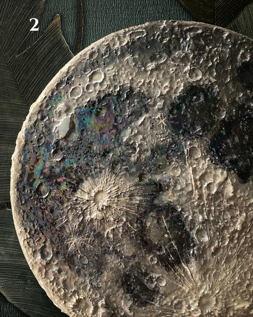 Gibbus Moon Glow | Luna Gibbosa in Ceramica