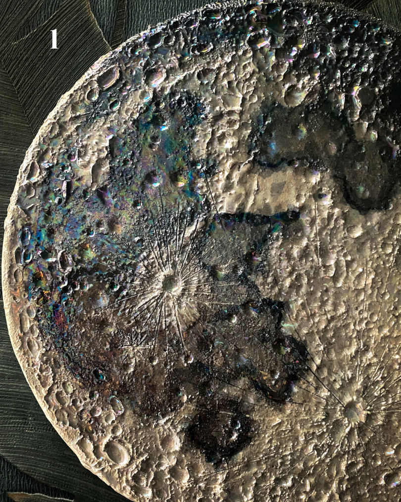 Gibbus Moon Glow | Luna Gibbosa in Ceramica